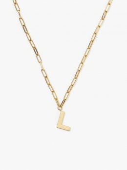 Kate Spade | Gold. L Initial This Pendant
