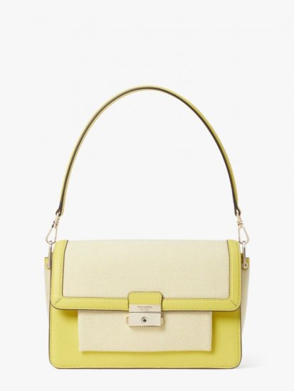 Kate Spade | Lime Slice Multi Voyage Canvas Medium Shoulder Bag - Click Image to Close