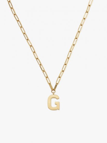 Kate Spade | Gold. G Initial This Pendant - Click Image to Close