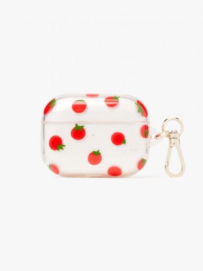 Kate Spade | Bright Red Roma Tomato Airpods Pro Case - Click Image to Close