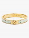 Kate Spade | Sun Dot Heritage Spade Flower Hinged Bangle