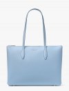 Kate Spade | Celeste Blue All Day Large Zip-Top Tote