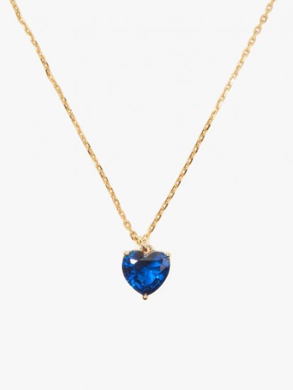 Kate Spade | .Sapphire My Love September Heart Pendant - Click Image to Close