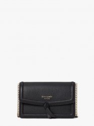 Kate Spade | Black Knott Flap Crossbody