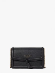 Kate Spade | Black Knott Flap Crossbody