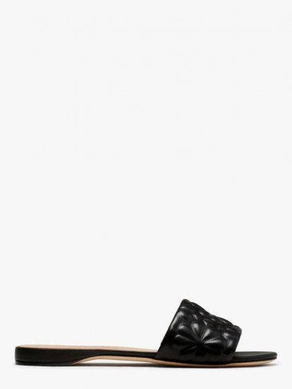 Kate Spade | Black Emmie Slide Sandals - Click Image to Close