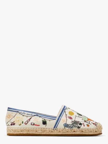 Kate Spade | Rooftop Scene Rooftop Espadrilles - Click Image to Close