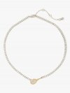 Kate Spade | Cream Multi Queen Of The Court Tennis Necklace