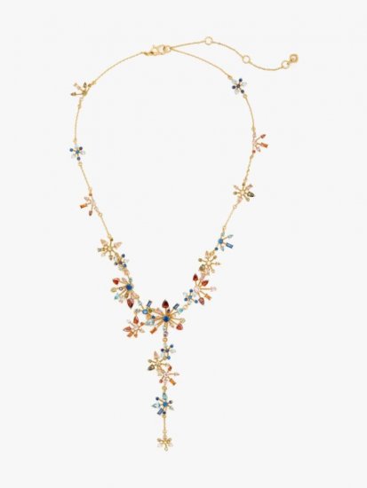 Kate Spade | Multi Firework Floral Statement Necklace - Click Image to Close