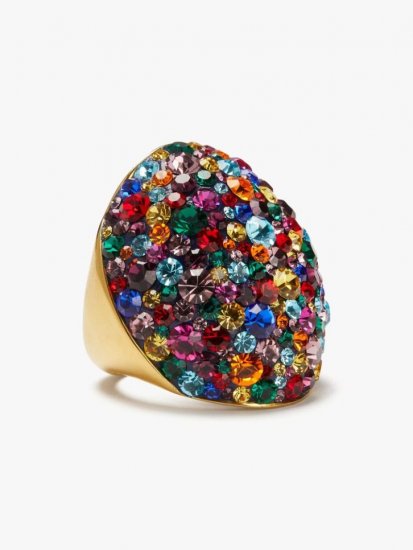 Kate Spade | Multi Rainbow Dot Mood Ring - Click Image to Close