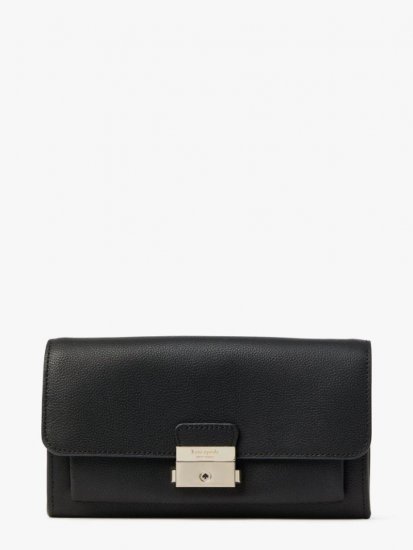 Kate Spade | Black Voyage Crossbody Wallet - Click Image to Close