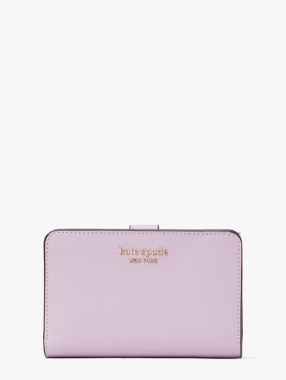 Kate Spade | Violet Mist Spencer Compact Wallet - Click Image to Close