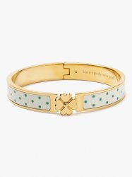 Kate Spade | Sun Dot Heritage Spade Flower Hinged Bangle