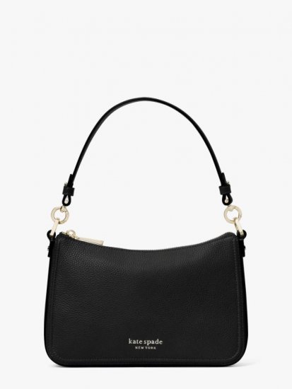 Kate Spade | Black Hudson Medium Convertible Crossbody - Click Image to Close