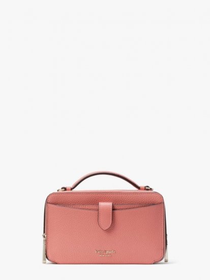 Kate Spade | Garden Rose Hudson Double Zip Crossbody - Click Image to Close