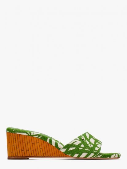 Kate Spade | Palm Fronds Meena Slide Sandals - Click Image to Close