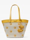 Kate Spade | Morning Light Multi The Pier Embroidered Canvas Medium Tote