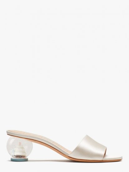 Kate Spade | Ivory Bridal Love Slide Sandals - Click Image to Close