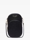 Kate Spade | Black Spencer North South Phone Crossbody