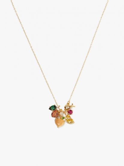 Kate Spade | Multi Fruit Salad Cluster Pendant - Click Image to Close