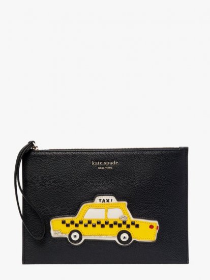Kate Spade | Black Multi. On Purpose Taxi Pouch - Click Image to Close