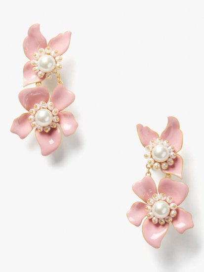 Kate Spade | Blush. Flora Statement Earrings - Click Image to Close