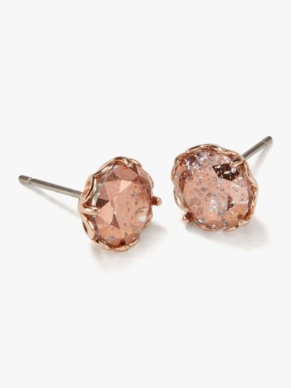 Kate Spade | Rose Patina That Sparkle Round Earrings - Click Image to Close