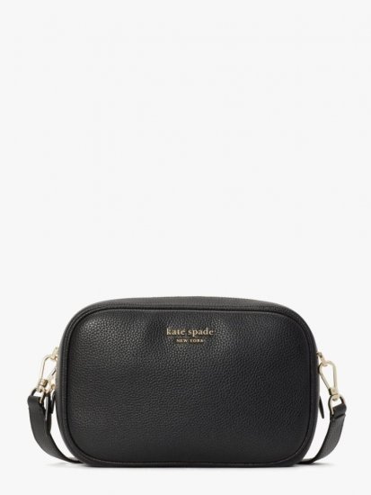 Kate Spade | Black Astrid Medium Camera Bag - Click Image to Close