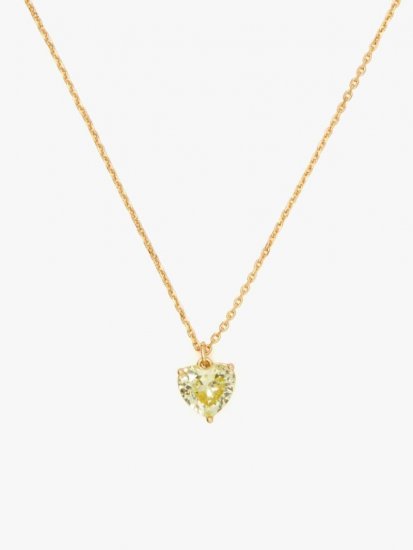 Kate Spade | Peridot My Love August Heart Pendant - Click Image to Close