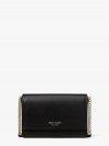 Kate Spade | Black Spencer Flap Chain Wallet