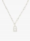 Kate Spade | Silver Lock And Spade Pendant