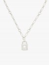 Kate Spade | Silver Lock And Spade Pendant