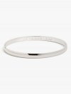 Kate Spade | Silver Find The Silver Lining Idiom Bangle