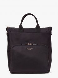 Kate Spade | Black The Little Better Sam Nylon Convertible Backpack