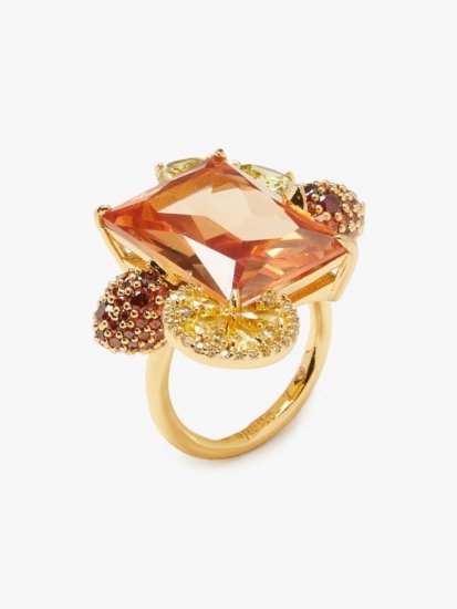 Kate Spade | Multi Good Spirits Cocktail Ring - Click Image to Close