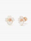 Kate Spade | Cream Multi/Rose Gold Precious Pansy Studs