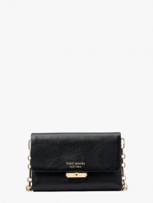 Kate Spade | Black Carlyle Chain Wallet