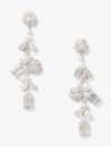 Kate Spade | White Multi Bouquet Toss Statement Earrings