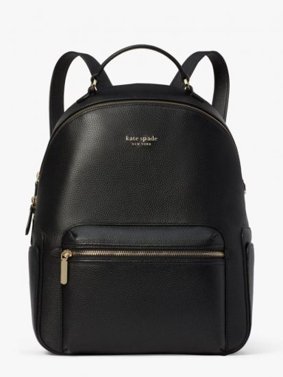 Kate Spade | Black Hudson Large Backpack - Click Image to Close