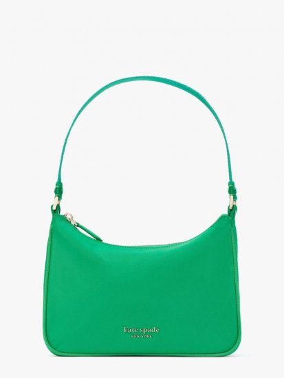 Kate Spade | Fresh Greens The Little Better Sam Nylon Small Shoulder Bag - Click Image to Close