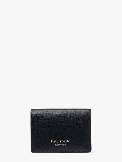 Kate Spade | Black Spencer Business Cardholder - Click Image to Close