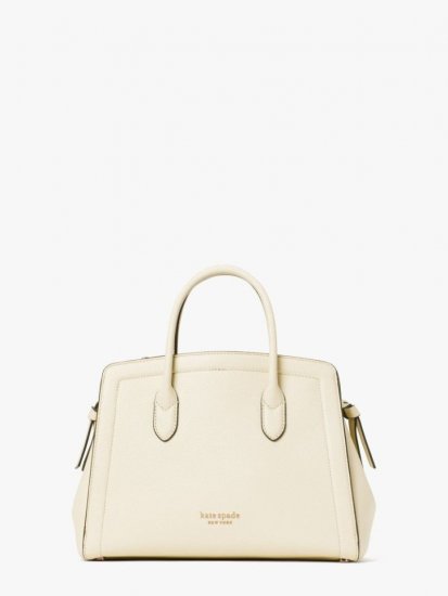 Kate Spade | Milk Glass Knott Medium Satchel - Click Image to Close