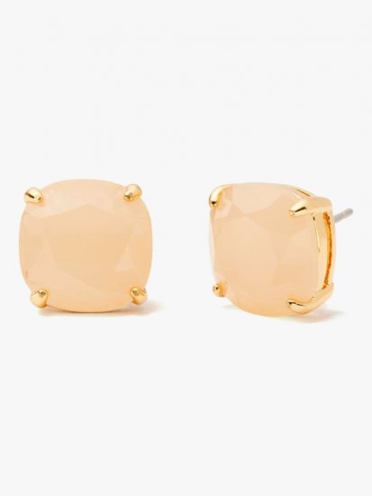 Kate Spade | Light Pink Kate Spade | Small Square Studs - Click Image to Close