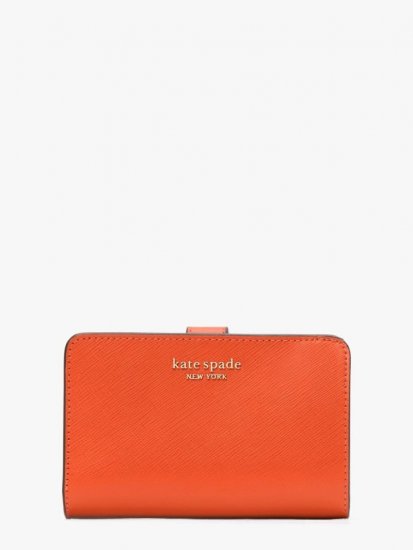 Kate Spade | Dried Apricot Spencer Compact Wallet - Click Image to Close