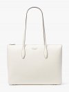 Kate Spade | Parchment. All Day Large Zip-Top Tote